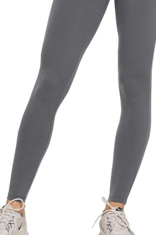 Zenana Microfiber Waistband Leggings