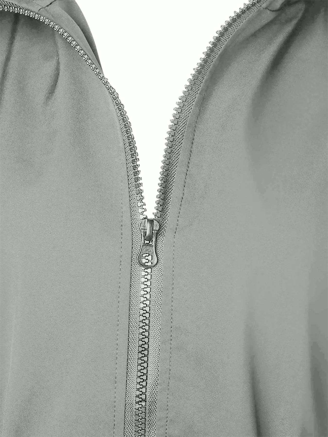 Zip Up Waterproof Hooded Outerwear