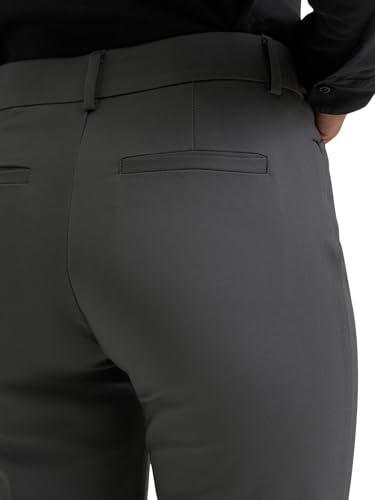 Lee Women's Ultra Lux Comfort with Flex Motion Trouser Pant, Static Gray, 10
