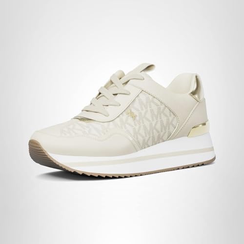 Michael Kors Women's Raina Trainer, Vanilla, 7.5
