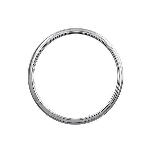 950 Platinum 2 mm Plain Wedding Band (Ring Size 8)