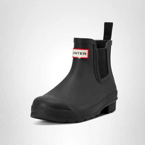 Hunter Women's Original Chelsea Boots, Black, 8