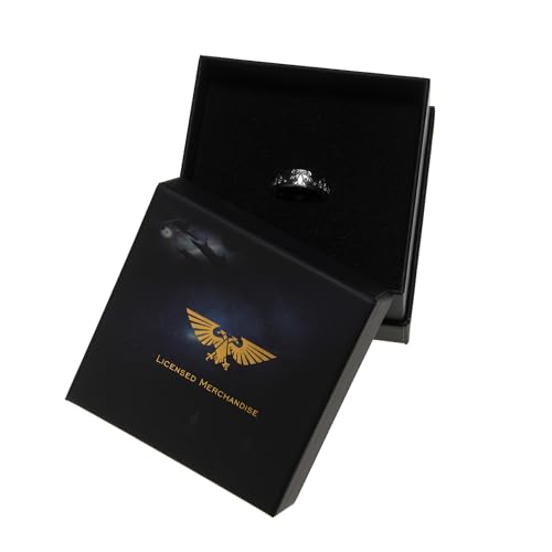 Starforged Insignia Aquilon Imperium of Man Warhammer Imperial Aquila Ring Silver Warhammer 40K