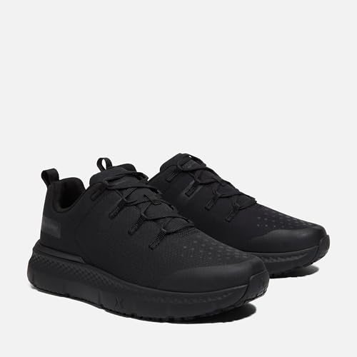 Timberland PRO Men's Power Shift Ripstop Nylon Soft Toe Gripmax Slip Resistant Hospitality Work Shoe, Black, 11.5W