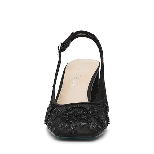Betsey Johnson Women's SB-Ninah Pump, Black, 9