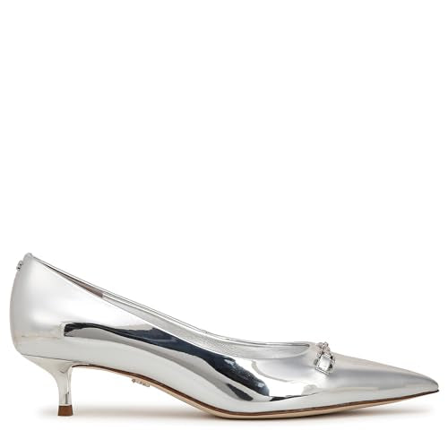 Sam Edelman Women's Kaya Pump, Soft Silver, 7