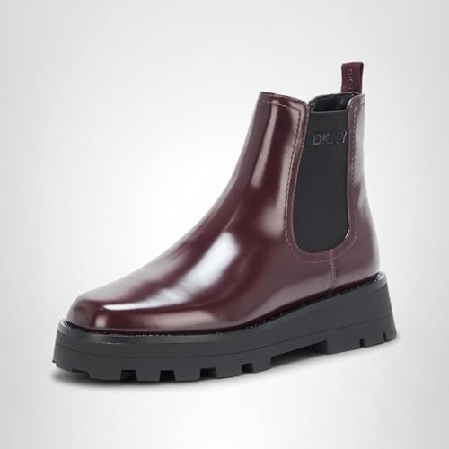DKNY Women's Shoes boots, wine, 95