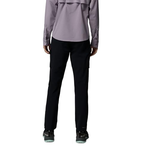 Columbia Women's Silver Ridge Elite Pant, Black, 12 Short