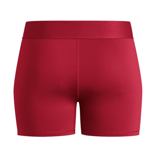 Adidas Women's Techfit Volleyball Shorts, Team Power Red, X-Small/5"