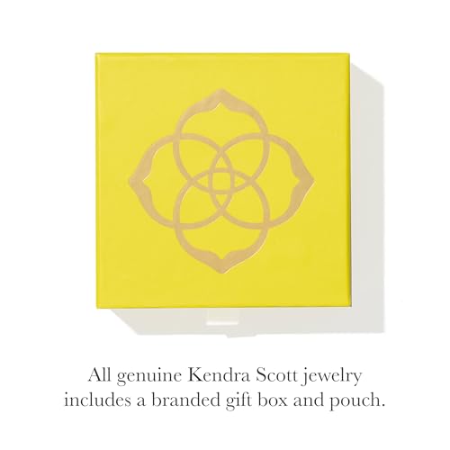 Kendra Scott Elton Cuff Bracelet for Women, Fashion Jewelry, 14k Gold-Plated, Rose Quartz