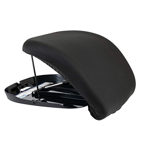 Carex Uplift Premium Seat Assist Plus With Memory Foam - Chair Lift And Sofa Stand Assist - 70% Seat Lift Assistance Up To 350lbs