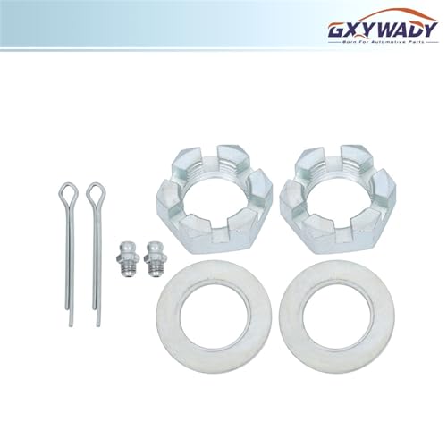 GXYWADY 6000lbs Trailer Axle Only Beam with Idler Hub Face 95 Inch Spring Center 80 Inch Replacement for All Light Duty Trailers
