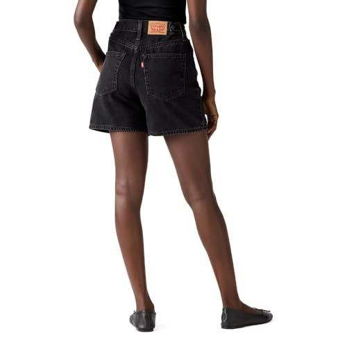 Levi's Women's Cinch Mid-Thigh Short, (New) Open Mind (Non Stretch), 26