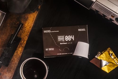 Premium Dark Roast Coffee K Cups with Colombian Flavor Offer a Perfect Balance, Mellow Profile, and Seductively Nutty Taste | Family Crafted | 12 Pack