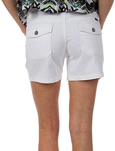 Unionbay Women's Darcy Shorts, White, 11