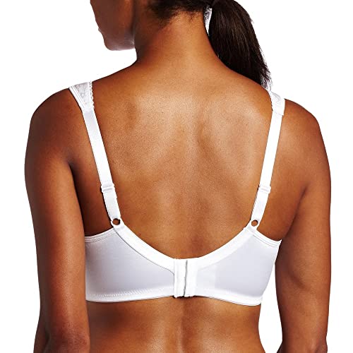 PLAYTEX Womens 18 Hour Ultimate Lift and Support Wire Free Us4745, Available in Single 2-Packs Bras, White, 38B US