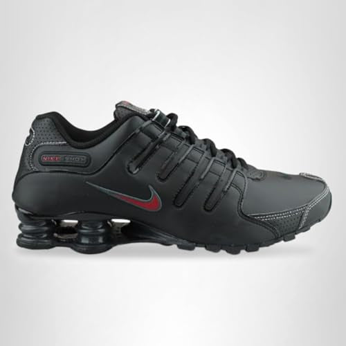 Nike Men's Shox NZ Running Shoe Black/Vrsty Red/White/Anthrct - 13 D(M) US