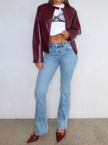 Justalwart Flare Jeans for Women Stretch (US 4-6)