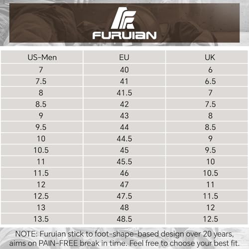 Furuian Steel Toe Shoes for Men Comfortable Lightweight Work Shoes for Men Low Top Steel Toe Safety Puncture Proof Slip Resistant Construction Shoe Brown