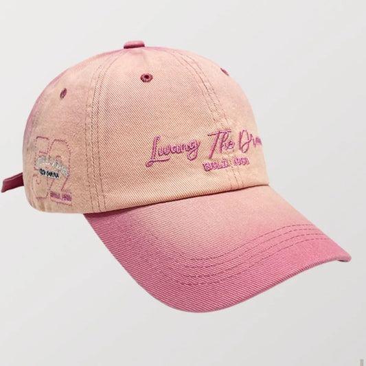 Embroidered Adjustable Cotton Baseball Cap