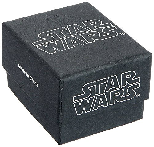 Star Wars Jewelry Episode 7 Kylo Ren Stainless Steel 3D Ring, Size 10