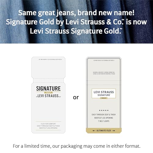 Levi Strauss Signature Gold Women's '03 Essential Mid-Rise Skinny Jeans Stretch Denim (Also Available in Plus), Noir, 10