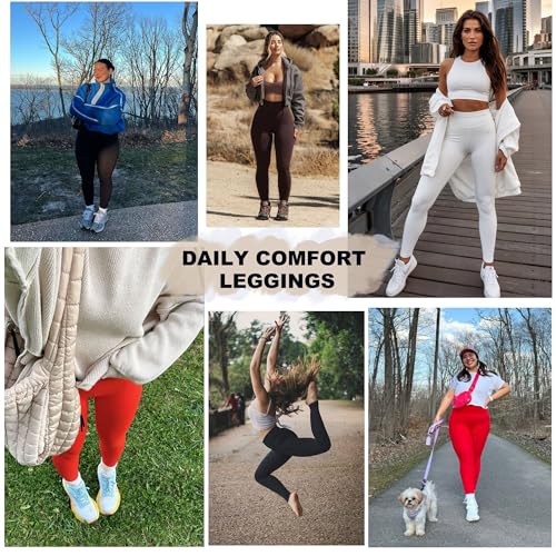 Ipletix Leggings for Women, High Waisted Women Leggings Yoga Pants Grey
