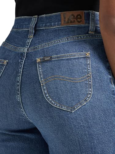 Lee Women's Legendary High Rise Mom Jean, Standout, 12