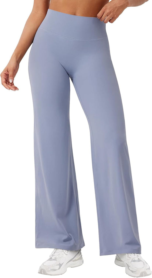YEOREO Workout Leggings Womens No Front Seam Straight Leggings 29"/ 31.5"/ 33"/ 35" High Waist Buttery Eddiy Gym Yoga Pants