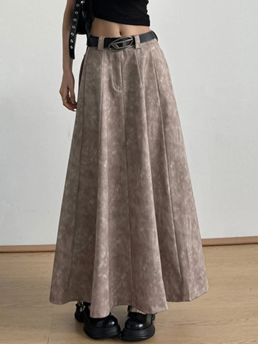A-Line Maxi Skirt