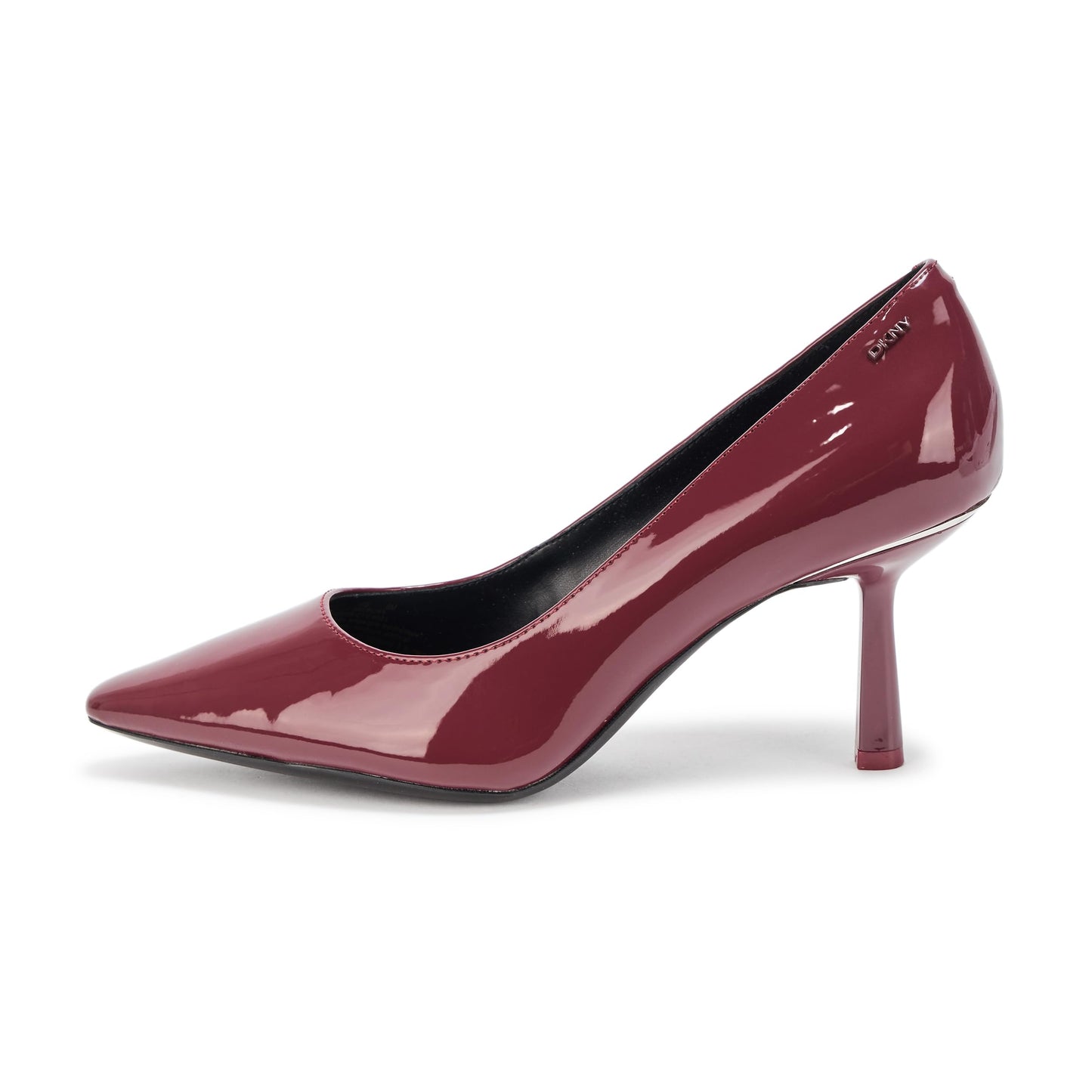 DKNY Women's Comfortable Chic Shoe Maita Ballet Flat, Burgundy, 10