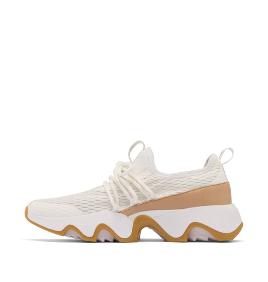 Sorel Women's Kinetic Impact II Lace Sneaker, Sea Salt/Gum 16, 9