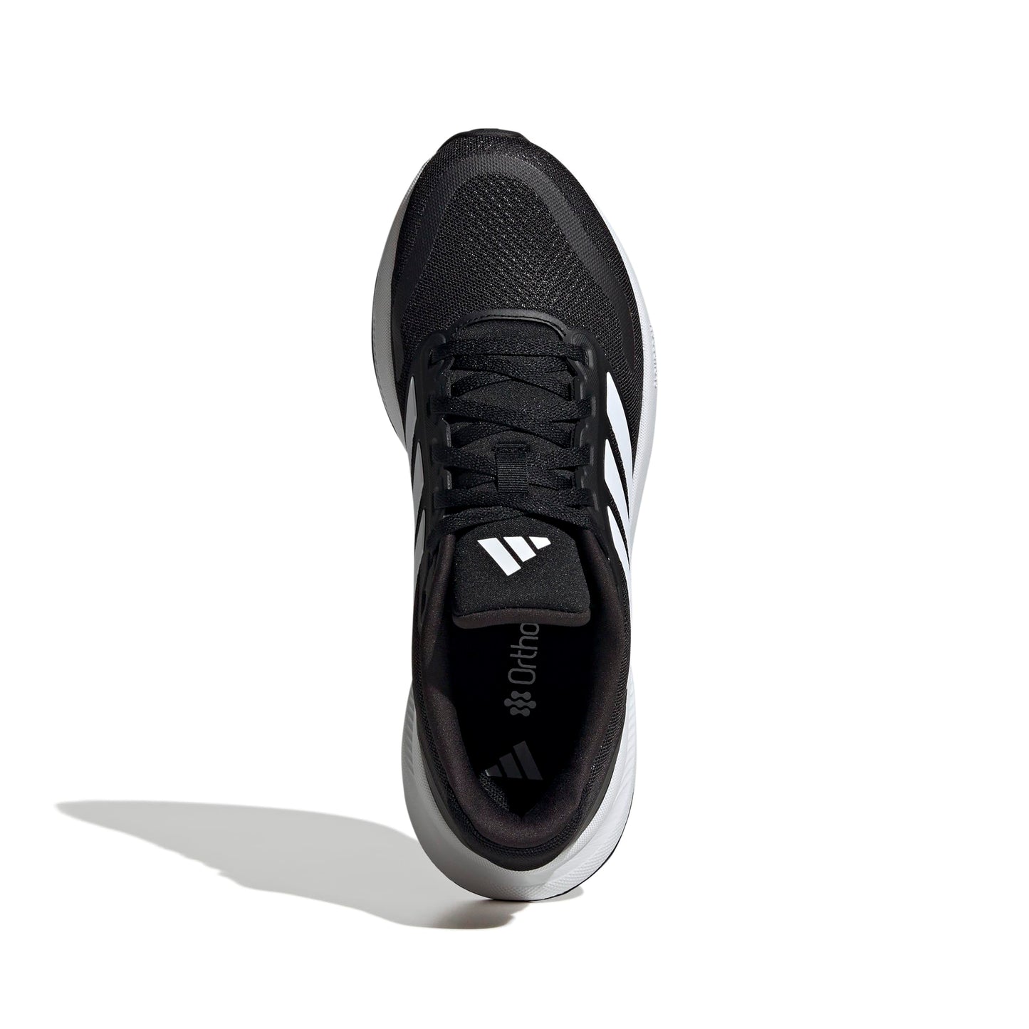 Adidas Women's Run Falcon 5, Black/White/Black, 8