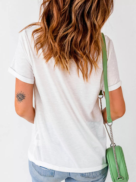 Leopard Game Day Helmet Graphic Tee