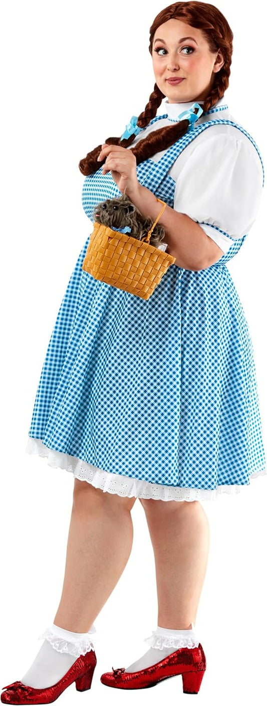 Dorothy Costume for Women Plus Size - Wizard of Oz Halloween Outfit