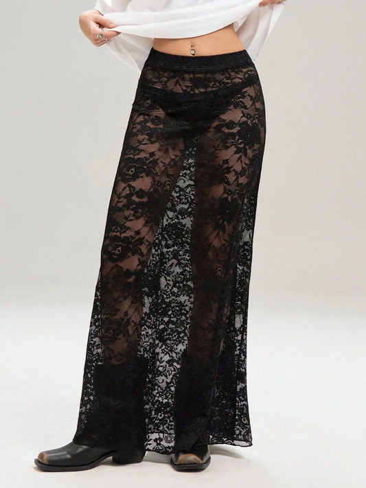 Lace Maxi Skirt