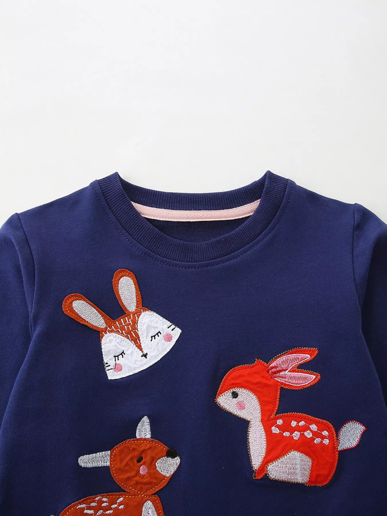 Children's Cute Animal Tulle Hem Sweatshirt