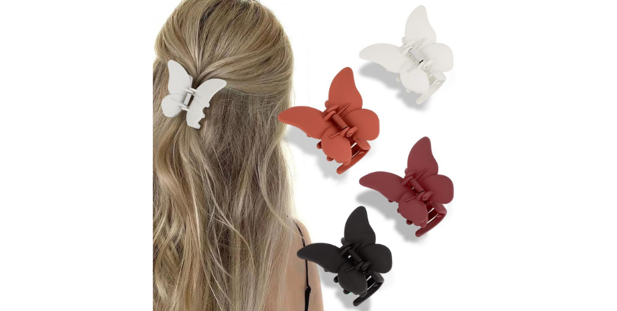 Add Elegance to Your Hairstyle with Atoden Butterfly Hair Clips