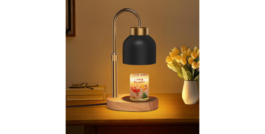 Candle Warmer Lamp with 2 Bulbs – Create a Cozy Atmosphere in Your Home