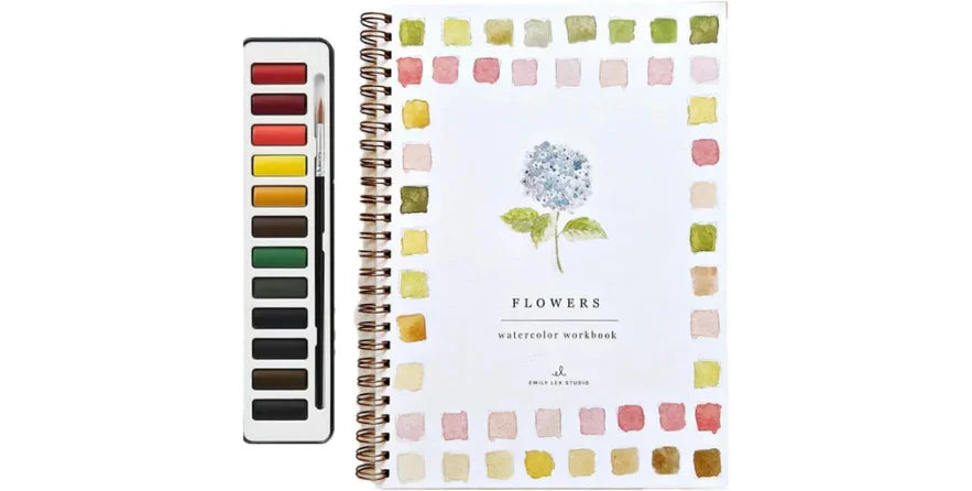 Discover the Joy of Painting with This Watercolor Flower Kit 🎨🌸
