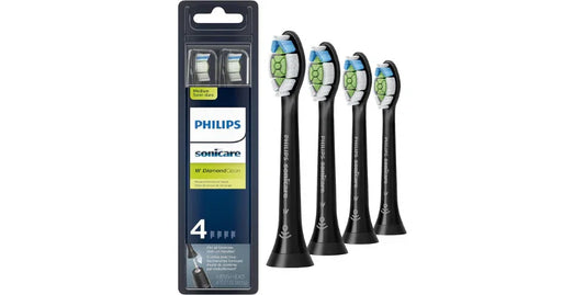 Philips Sonicare W DiamondClean – 4 Pack Replacement Toothbrush Heads