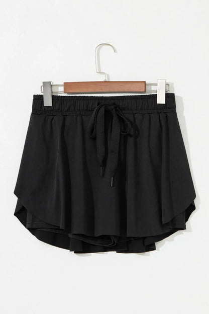 Drawstring Active Skorts