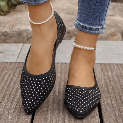 Point Toe Flats Slip-Ons