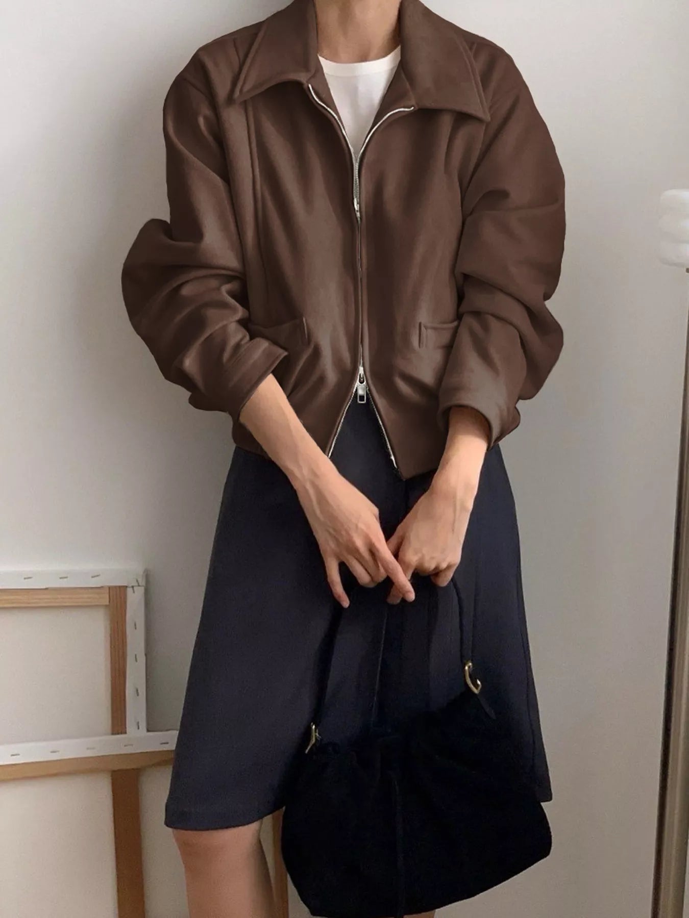 Zip Up Long Sleeve Jacket