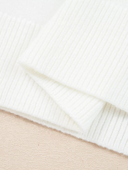 MERRY Letter Pattern Christmas Raglan Sleeve Sweater