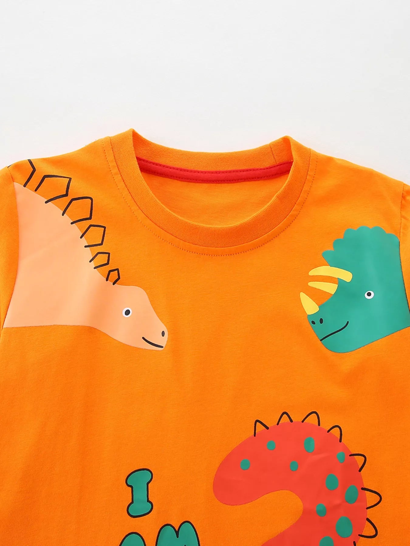 Children's Dinosaur Print Long Sleeve T-Shirt