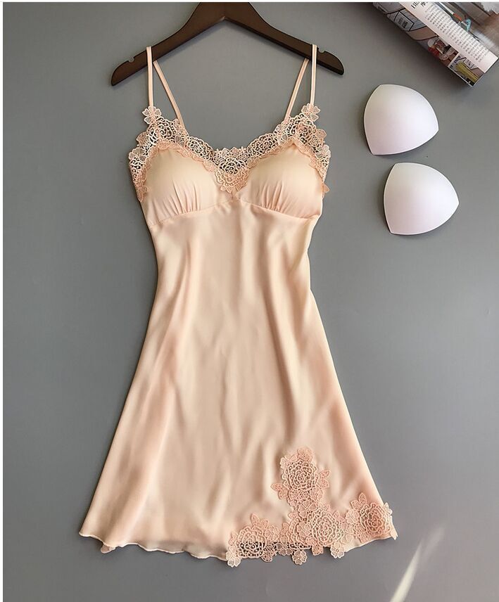 Women Sexy Sling Home Nightdress