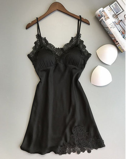Women Sexy Sling Home Nightdress