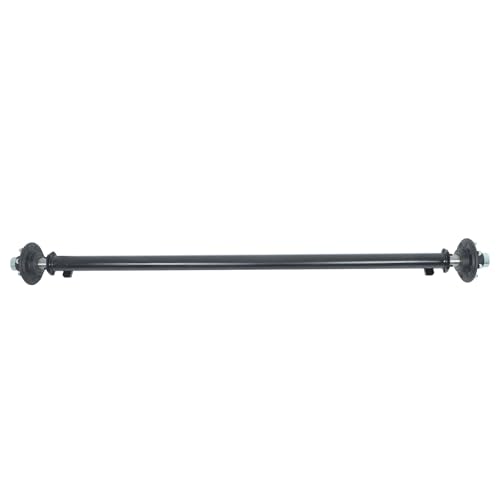 Thomletha 8 Lug 6.5 Inch Trailer Axle 95 Inch Hub Face 80 Inch Spring Center 7000Lbs Capacity