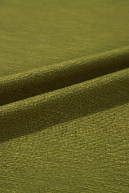 Faux Two Piece Floral Long Sleeve Patchwork Top